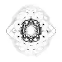 mandelbrot set tattoo design idea