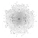mandelbrot set tattoo design idea