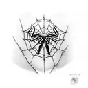  spiderman dart's tattoo design idea