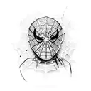  spiderman dart's tattoo design idea