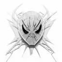  spiderman dart's tattoo design idea