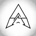 Triangles arrow minimal lines  tattoo design idea