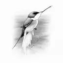 Swallow Bird tattoo design idea