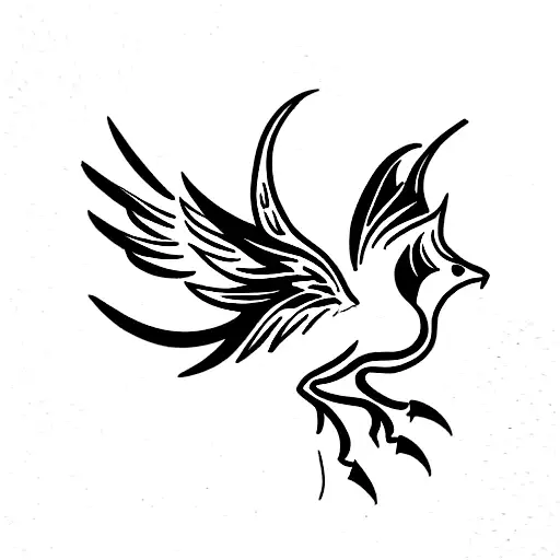 Griffin tattoo design idea