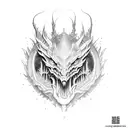 kaiju tattoo design idea