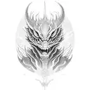 kaiju tattoo design idea