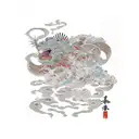  アンドリュー and タニア in vertical tattoo design idea