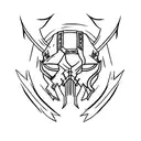 Skyrim tattoo design idea