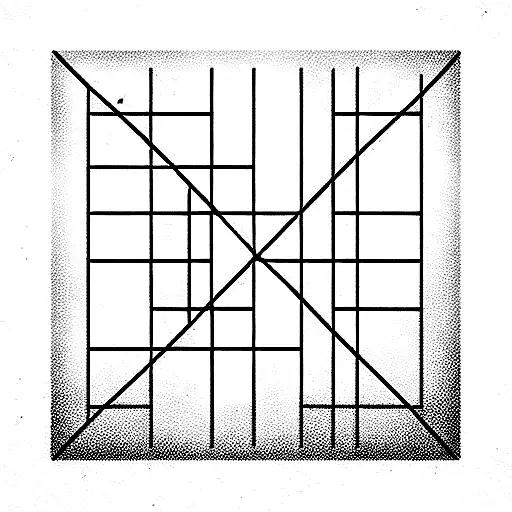 small fine line crossword tattoo design idea