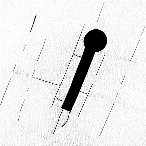 Minimalist "Small Fine Line Crossword Puzzle" Tattoo Idea BlackInk