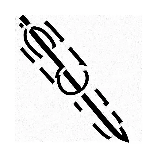 Minimalist "Small Fine Line Crossword Puzzle" Tattoo Idea BlackInk