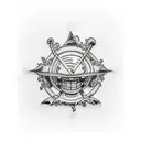 Luffy, Ace, Sabo tattoo design idea