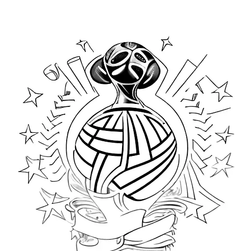 World Cup trophy, three stars, Argentina flag, and date 12/18/2022. tattoo design idea