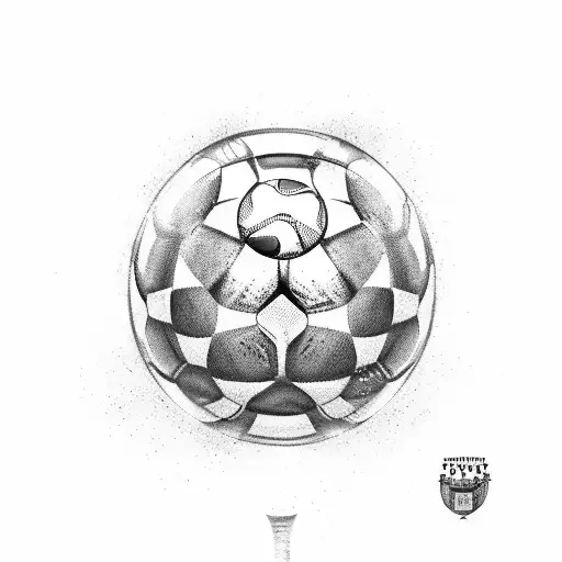 World Cup trophy, three stars, Argentina flag, and date 12/18/2022. tattoo design idea