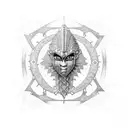 Ankh Symbol tattoo design idea