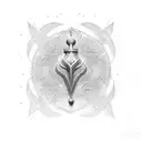 Ankh Symbol tattoo design idea