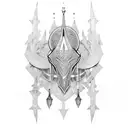 Ankh Symbol tattoo design idea