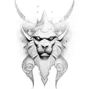 assyrian tattoo design idea