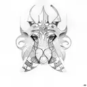 assyrian tattoo design idea