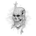 the midnight gospel tattoo design idea