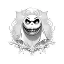 nightmare before Christmas  tattoo design idea