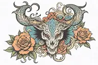 sine risu tattoo design idea