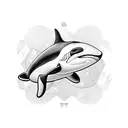 orca tattoo design idea