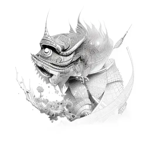 gojo satoru tattoo design idea