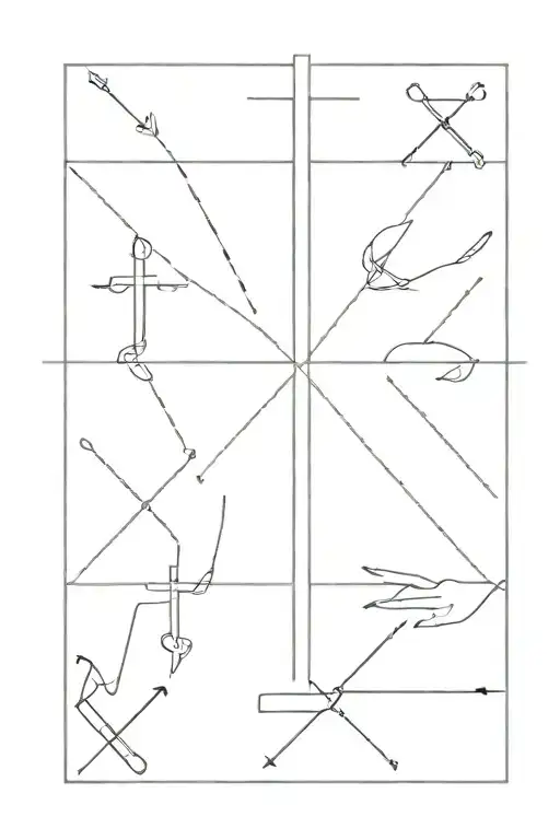 3 nail cross tattoo tattoo design idea