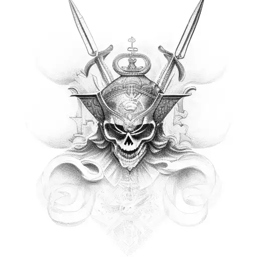 saint Michael tattoo design idea