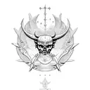saint Michael tattoo design idea
