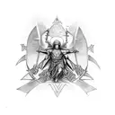 saint Michael tattoo design idea
