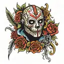 friday the 13th flash sheet tattoo design idea