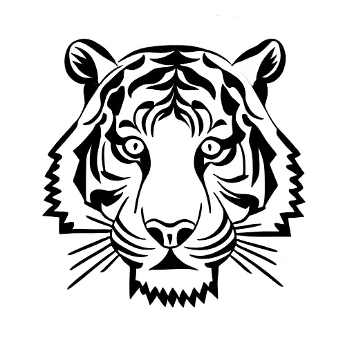 Tiger Full Body  tattoo design idea