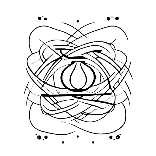 inner peace and balance tattoo design idea