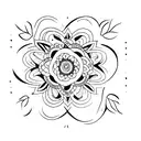 inner peace  tattoo design idea