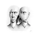 René Magritte´s Los Amantes tattoo design idea