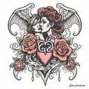 Love and Loyalty tattoo design idea