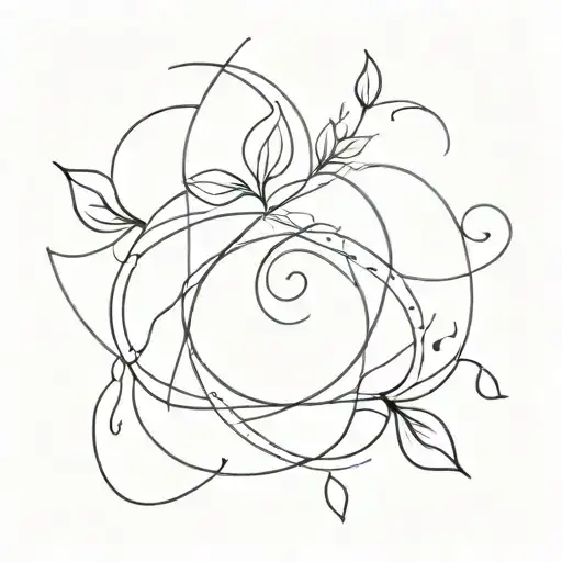 karma tattoo design idea