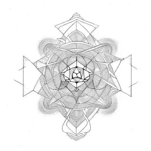 occult theme tattoo design idea