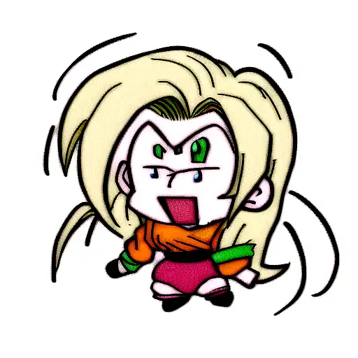 dragon ball z tattoo design idea