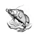 Alaska fishing and crabbing  tattoo design idea
