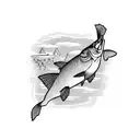 Alaska fishing and crabbing  tattoo design idea