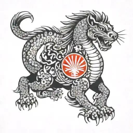 Spartak Moscow St George tattoo design idea