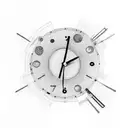 blue eye, clock sayong 11:50, date 05/11/2019 tattoo design idea