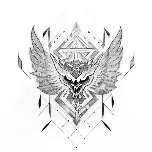 fenix tattoo design idea