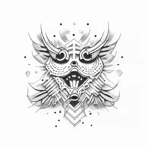 40 small punk objects tattoo design idea