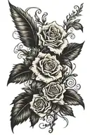 spine tattoo, delicate, "she is clothed with strength and dignity, and she laughs without fear of the future  tattoo design idea