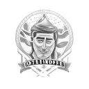 A tattoo design inspired by the TV show 'Friends', with iconic elements like the Central Perk coffee shop and the characters surrounded by nature motifs tattoo design idea