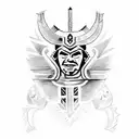 Aztec warrior tattoo design idea